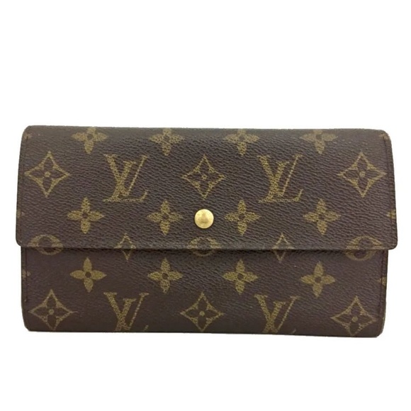Authentic Louis Vuitton Monogram Porte Tresor International Trifold Long Wallet - Picture 2 of 9